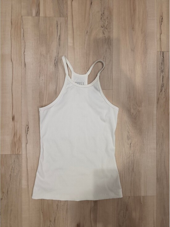 NOBULL Tops - NOBULL Women's White Ribbed Racerback Tank Top Size S